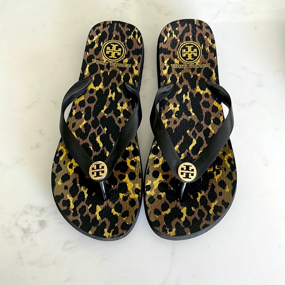 Tory Burch rubber flip flops